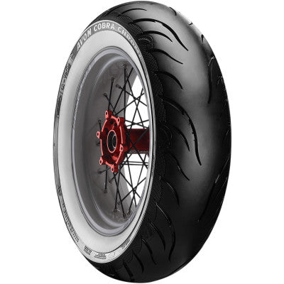 Avon Whitewall AV92 Cobra Chrome Rear Tire