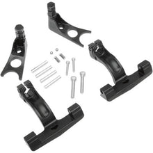 Passenger Floorboard Mount Black FLST