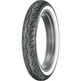 DUNLOP 100/90-19  FRONT Whitewall -  The Harley-Davidson® D401™ Tire —0305-0399 45064215