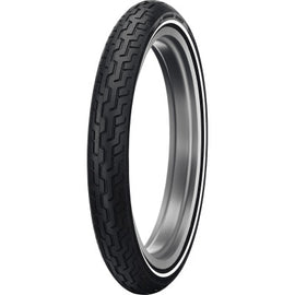 DUNLOP FRONT Tire - D402 - Medium Whitewall - MH90-2154H  The Harley-Davidson® D402™ Tire —0305-0398 45006206