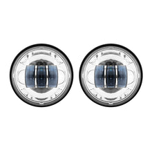 4.5" Chrome LED Harley Auxillary Passing Lamps