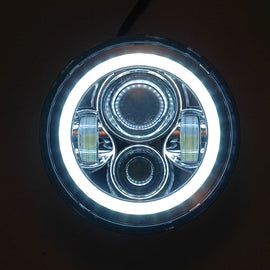 7" Blackout LED Halomaker Headlight Kit
