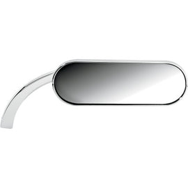 Mini Oval Micro Mirror - Chrome