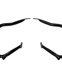 (Baggers 2014-20) DRAG SPECIALTIES  Saddlebag Bars -1.25" Black - Touring  0506-0790