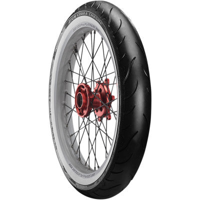 Avon Whitewall AV91 Cobra Chrome Front Tire